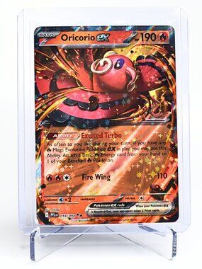 Pokemon TCG Oricorio ex 018/094 Phantasmal Flames Double Rare Holo NM